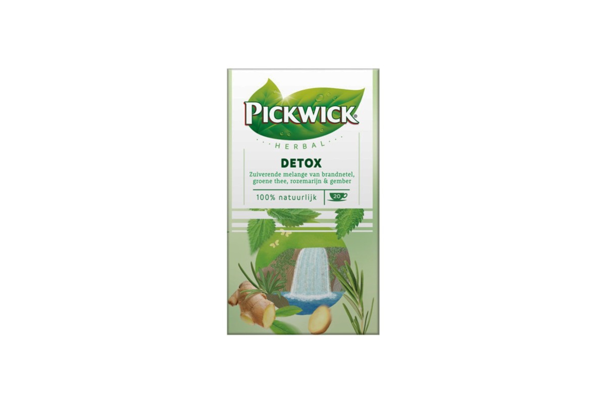 Vând și cumpăr | Pickwick Ceai detox 36 g, 20 pliculete Total Blue